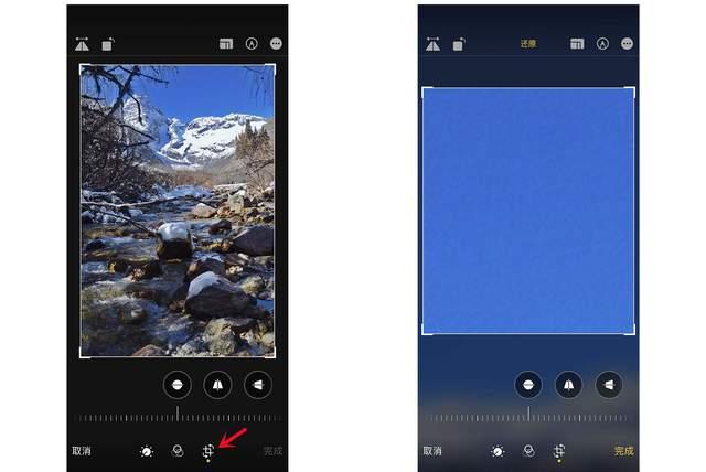林周苹果手机维修分享iPhone手机如何使用裁剪功能隐藏照片 