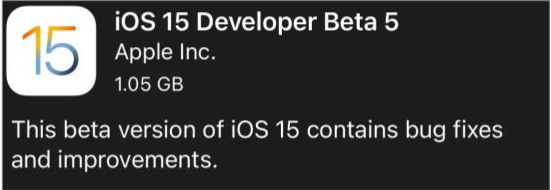林周苹果手机维修分享如何升级到iOS15.0 beta5 